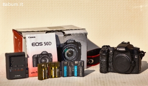 Canon EOS 50D + 4 Batterie
