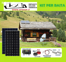 Kit Pannello Fotovoltaico per Baita